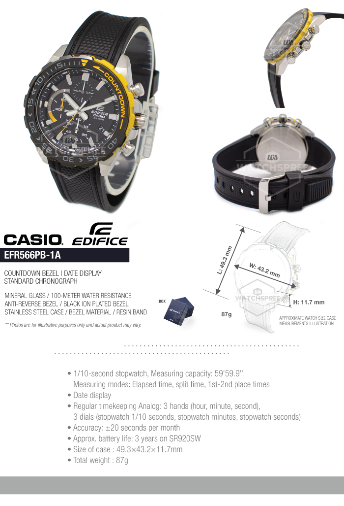casio edifice 566